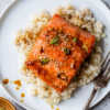 Sea Cube Honey Garlic Salmon Fillet 500 Gr