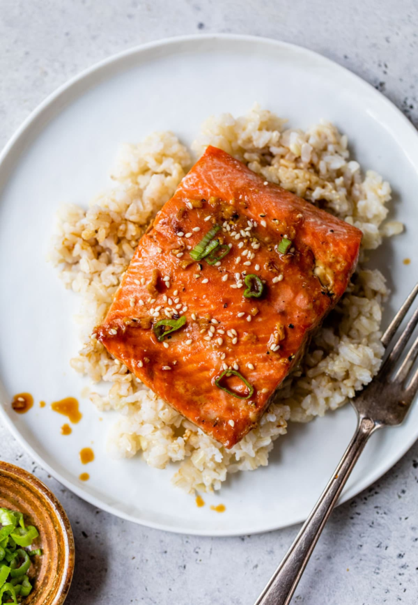 Sea Cube Honey Garlic Salmon Fillet 500 Gr