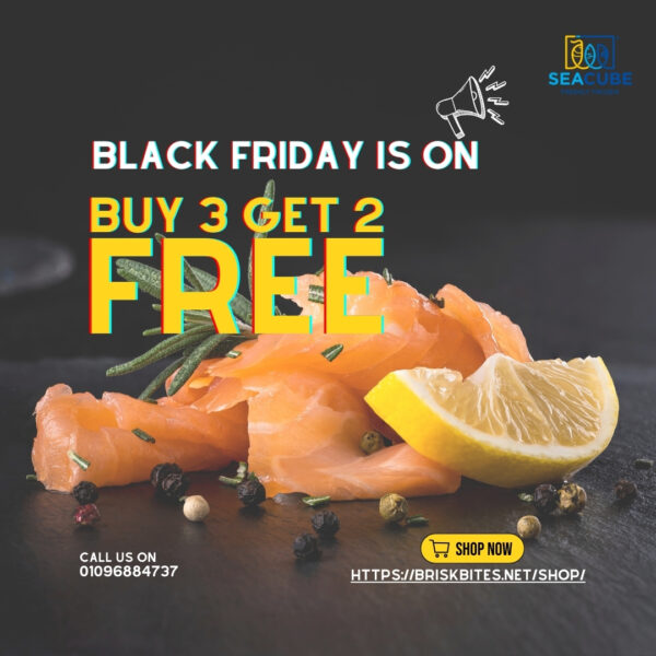 Buy 3 smoked salmon 100gr and get 2 free