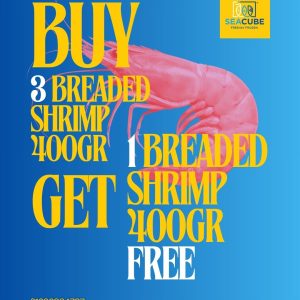 Buy 3 Breaded Shrimp 400gr Normal Or Spicy and Get 1 Breaded Shrimp 400gr Free