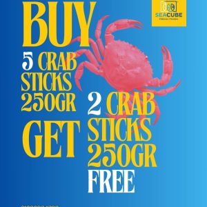 Buy 5 Crab Sticks 250gr and get 2 Crab Sticks 250g Free